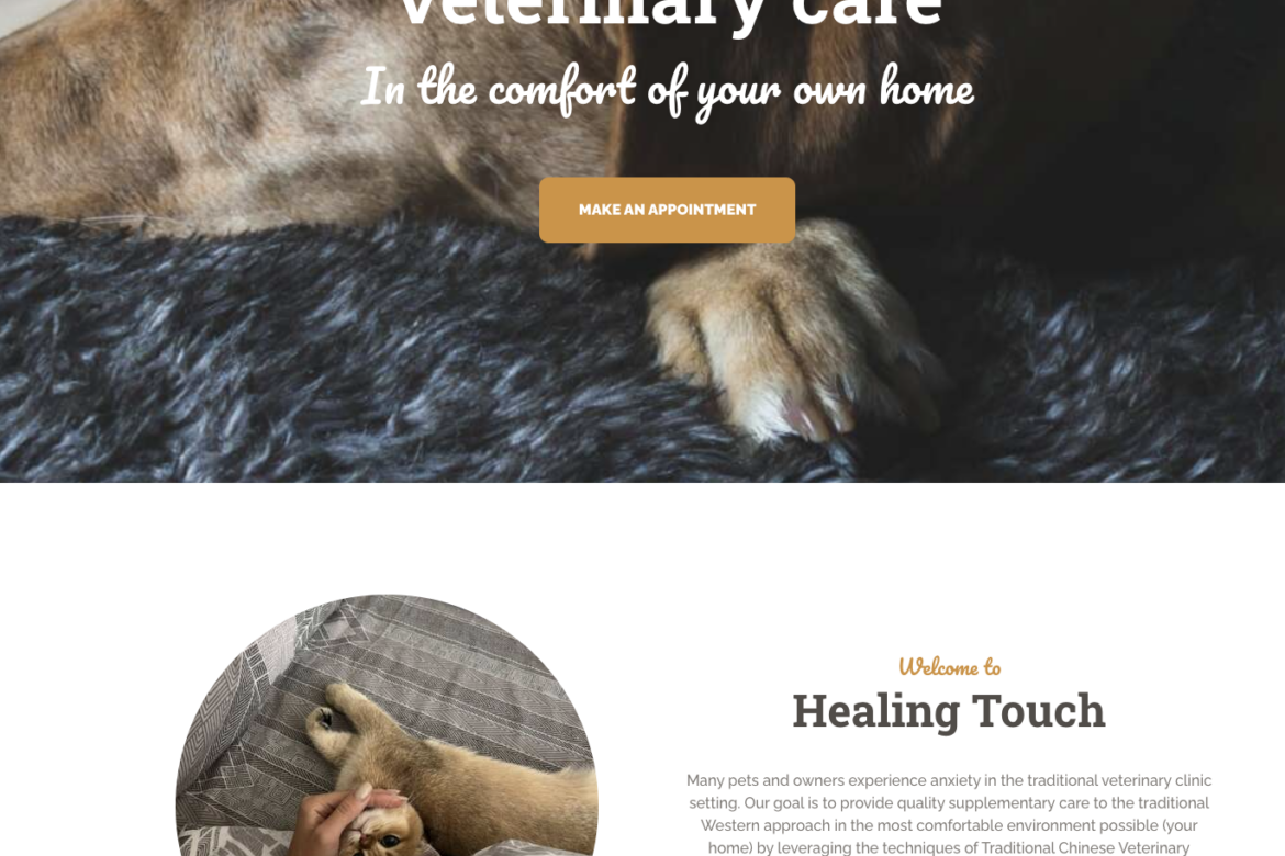 Healing Touch - Providing holistic, in-home Veterinary services to residents of Sheboygan County